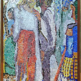 mosaico O Beijo de Judas - João Ponce Paz