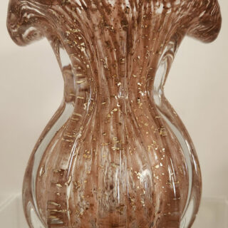 Vaso de vidro Murano