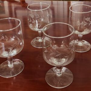 Taças para vinho em cristal