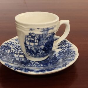 Xícara para café em porcelana